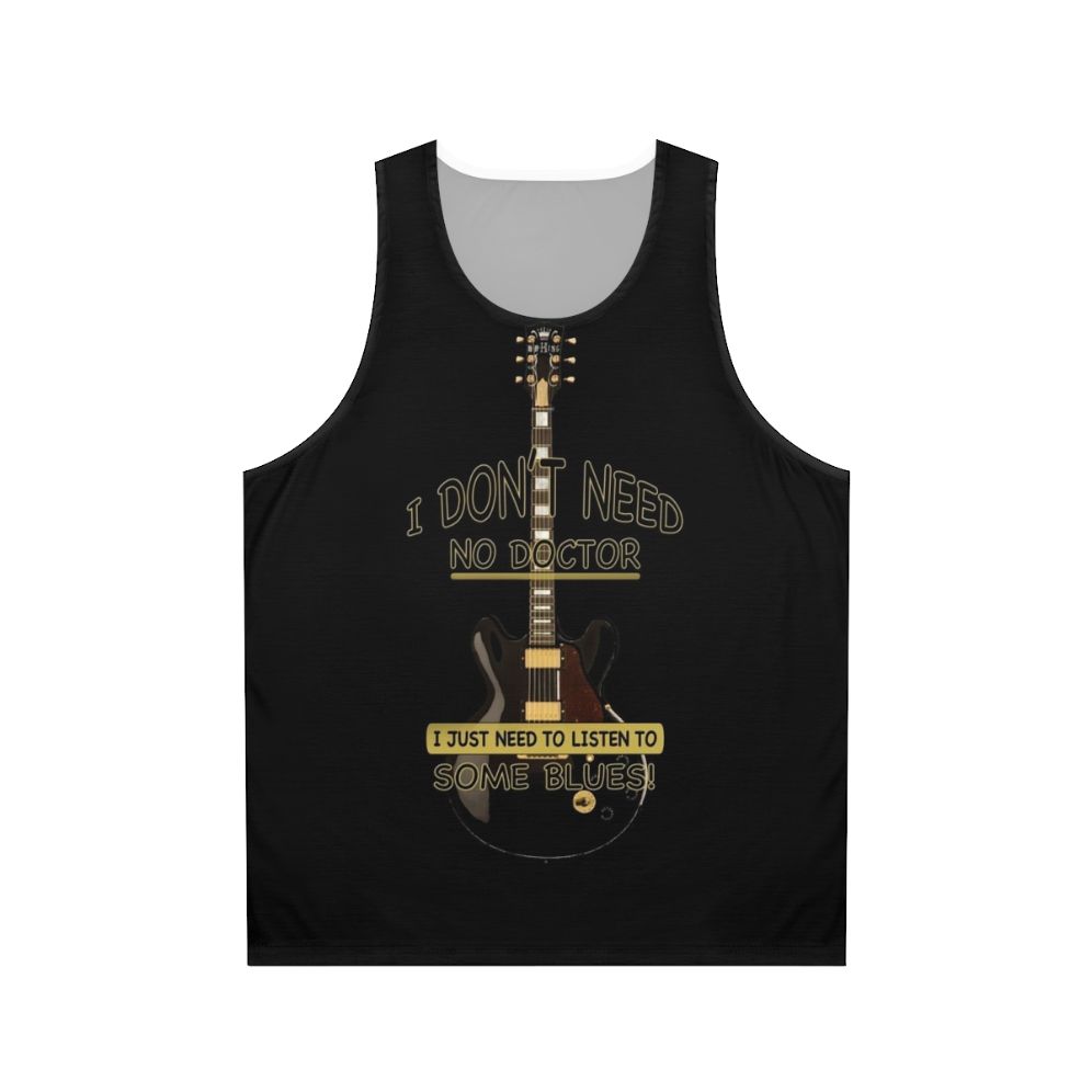Vintage Blues Music Lover Unisex Tank Top