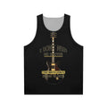 Vintage Blues Music Lover Unisex Tank Top