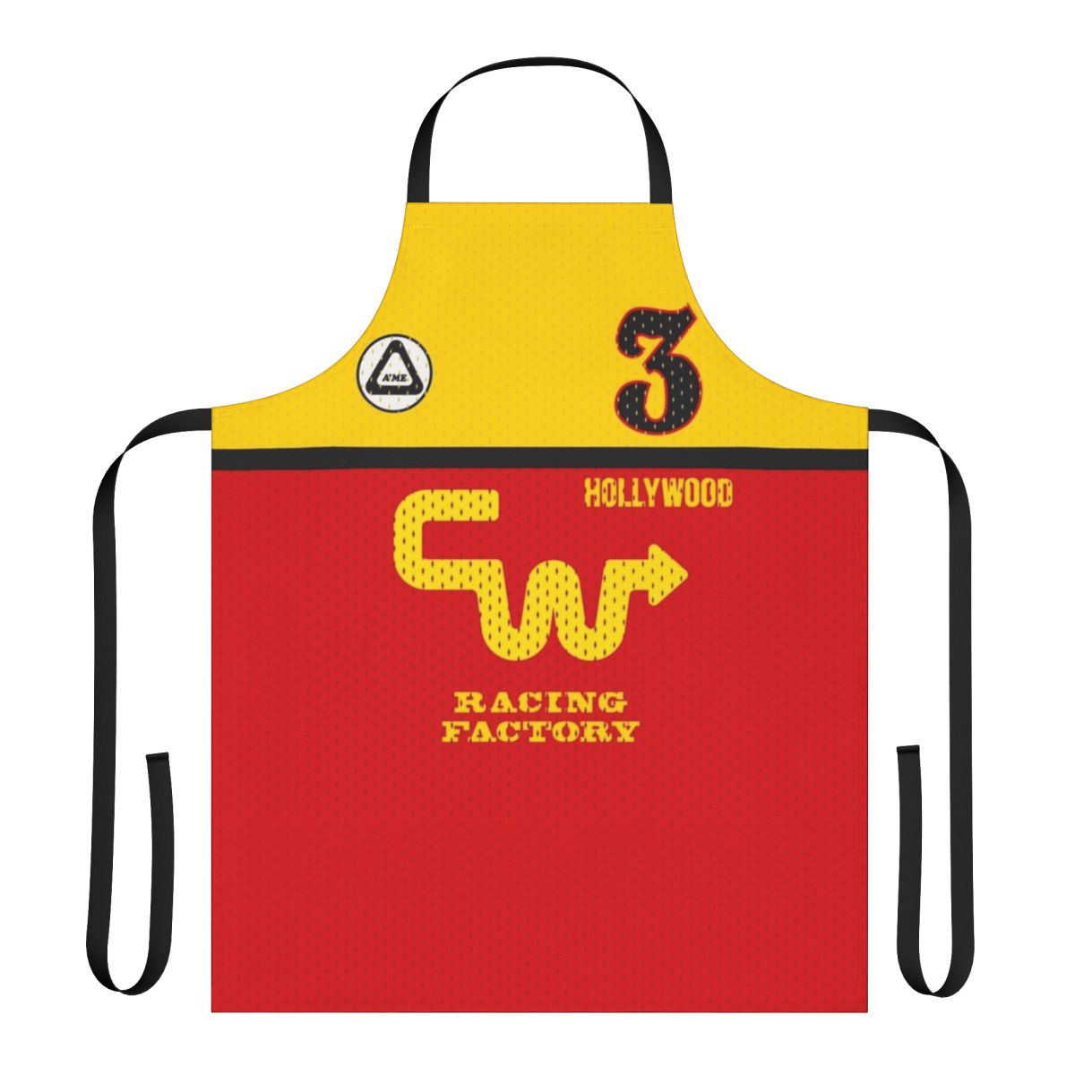 Vintage BMX Replica Apron featuring the CW Racing design of Mike Miranda's No. 3 jersey
