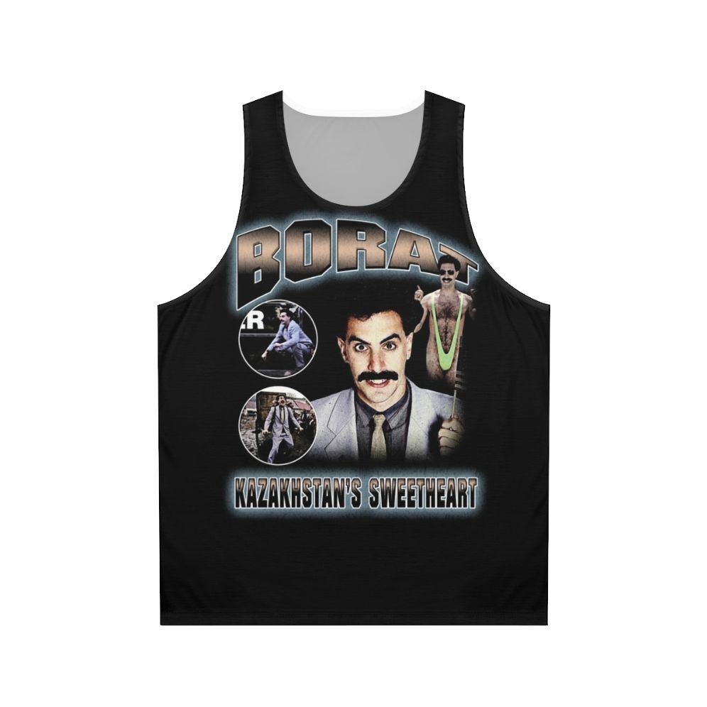 Vintage Borat inspired unisex tank top