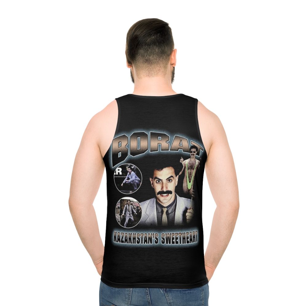 Vintage Borat inspired unisex tank top