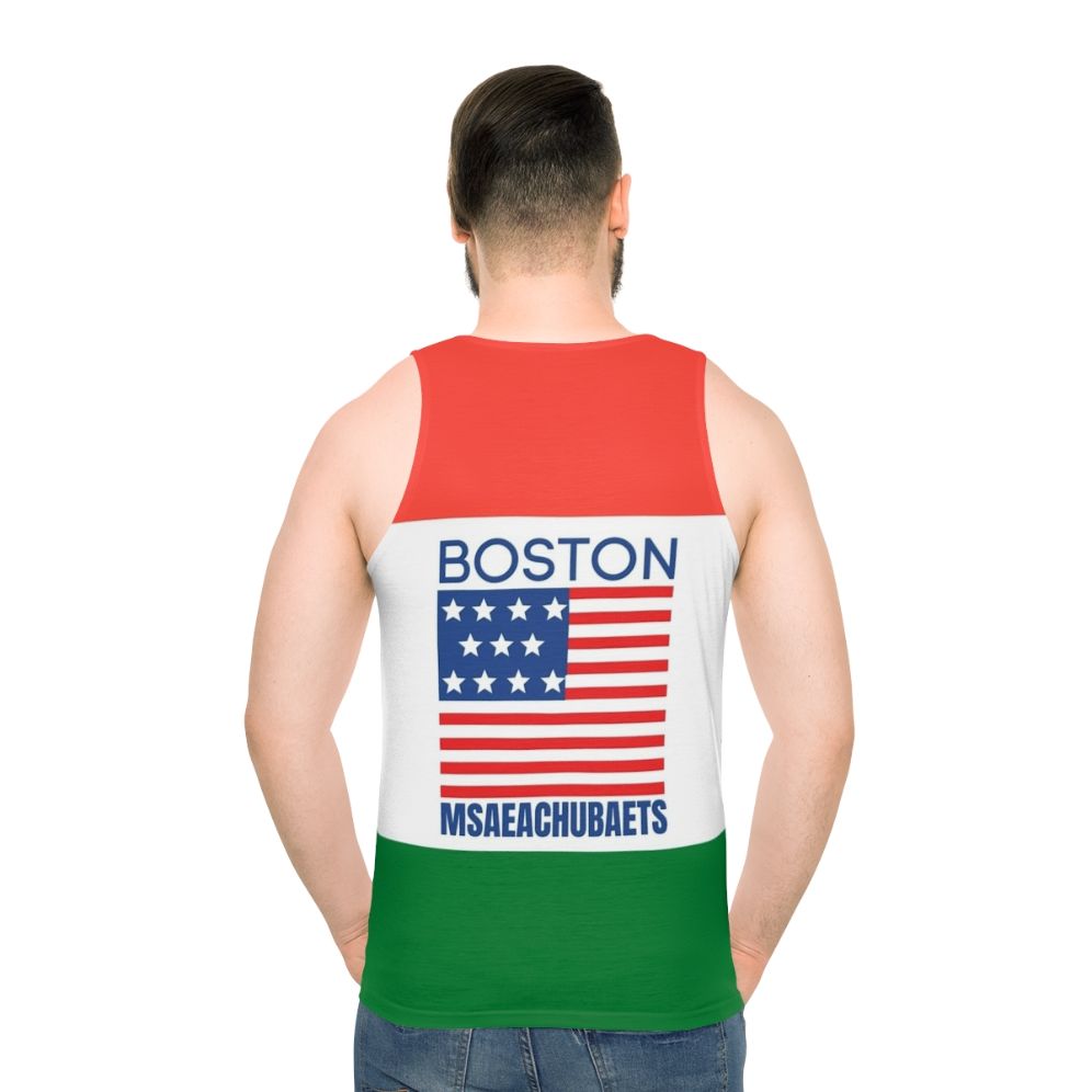 Vintage Boston Msaeachubaets Tank Top