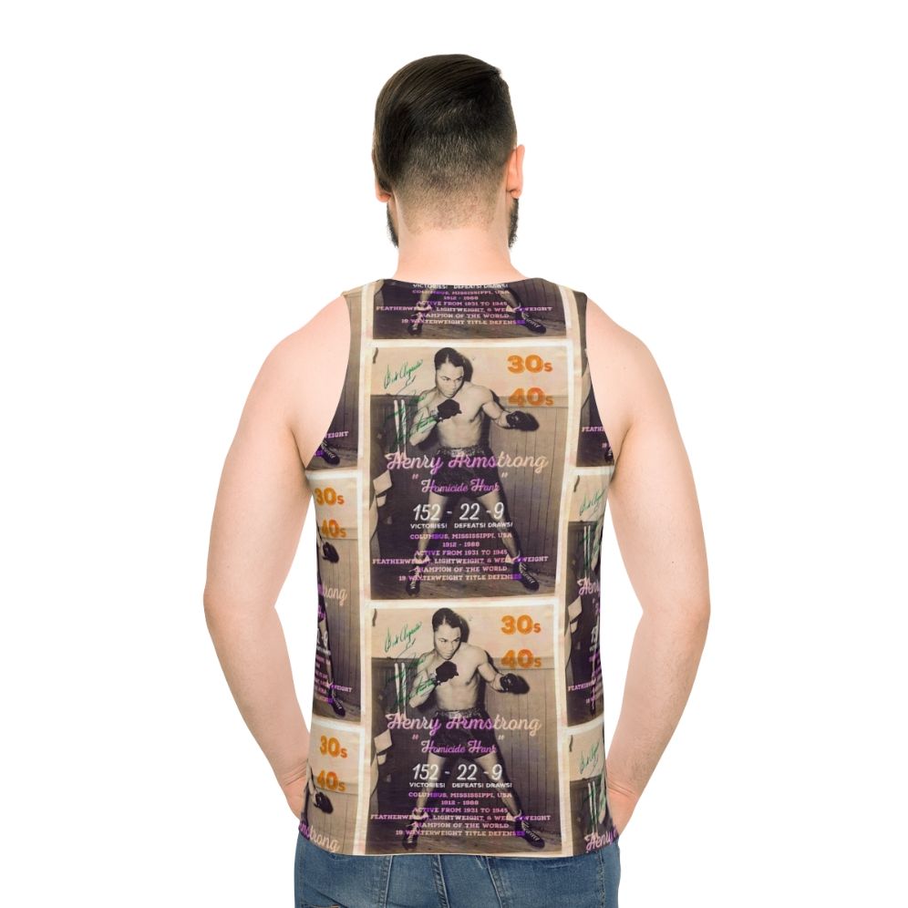 Vintage Boxing Boxer Unisex Tank Top