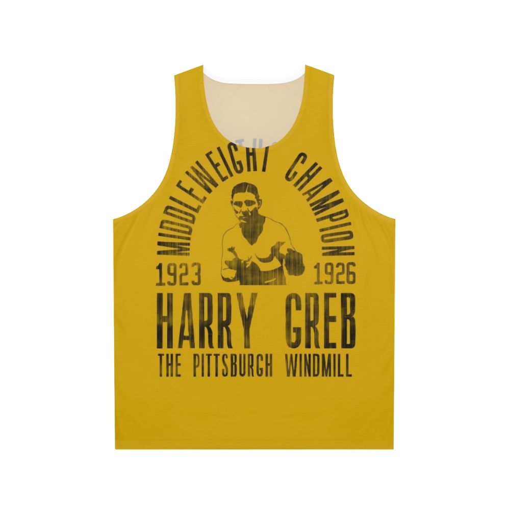 Vintage Boxing Unisex Tank Top