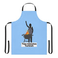 Vintage-style apron featuring references to the 2000 British crime comedy film "Snatch"