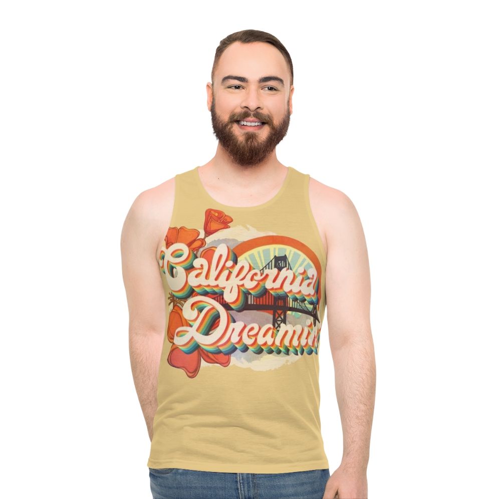 Vintage California Dreamin' Unisex Tank Top