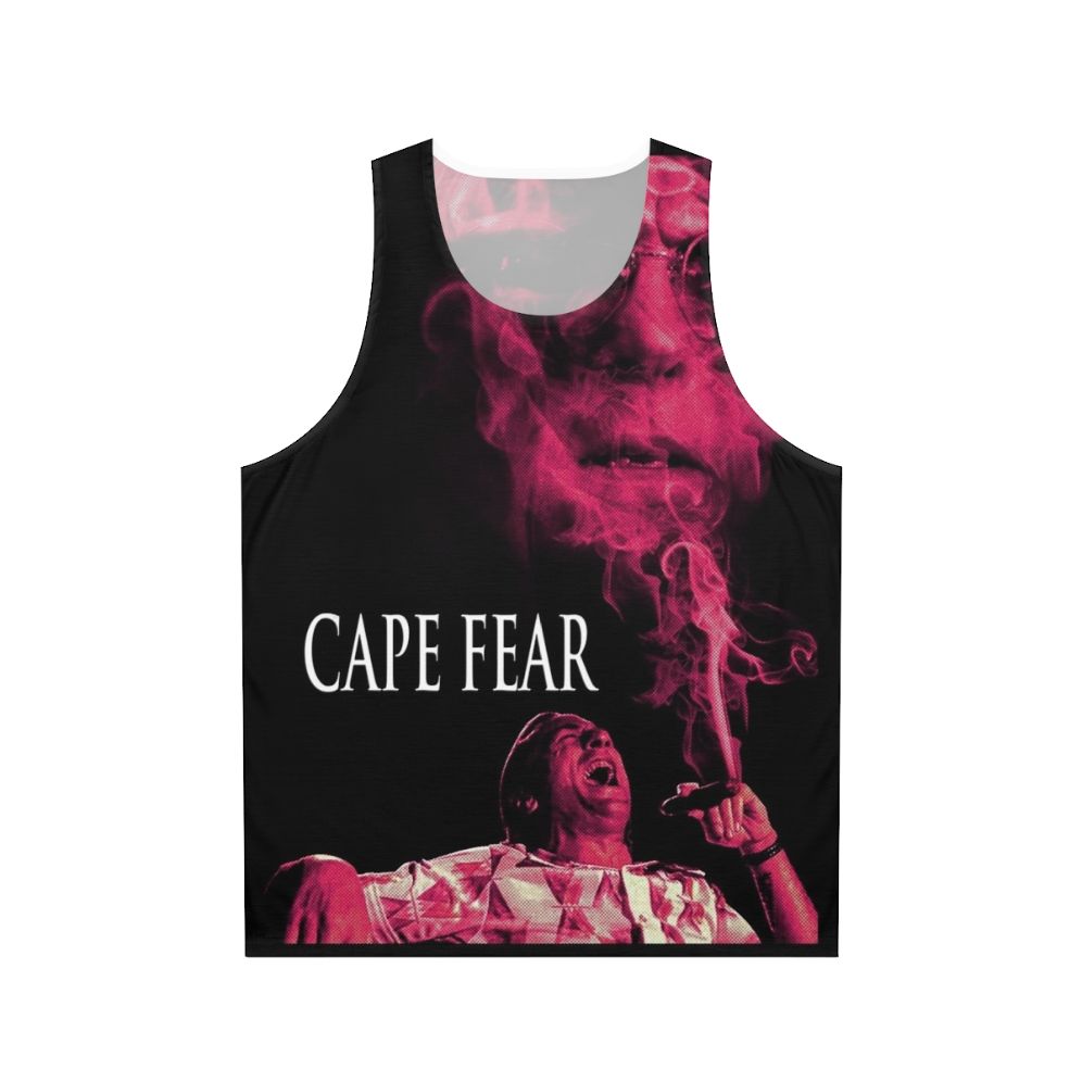 Vintage Cape Fear movie poster unisex tank top