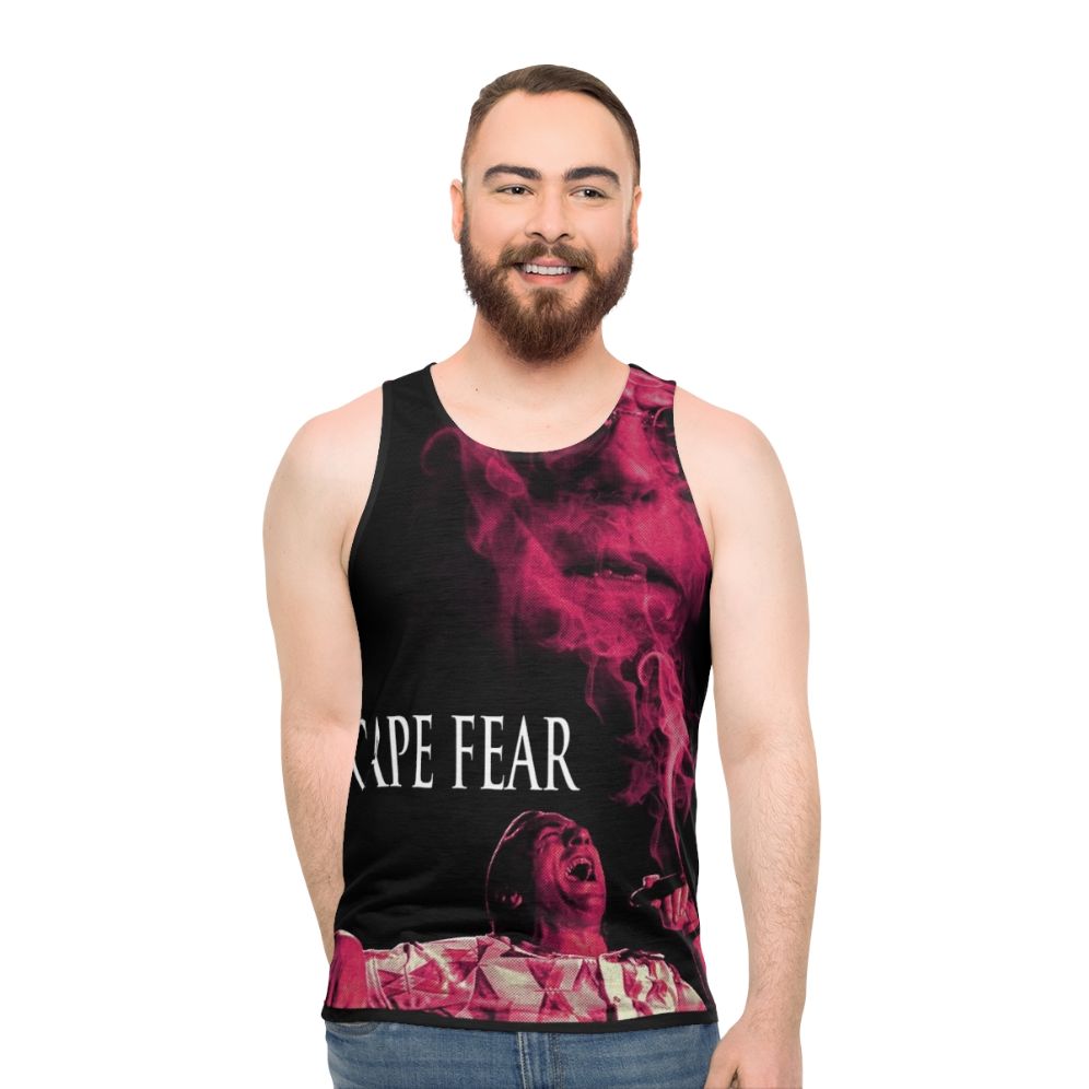 Vintage Cape Fear movie poster unisex tank top