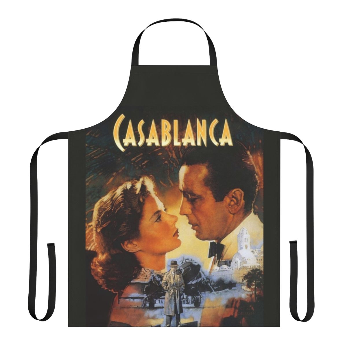 Casablanca movie-inspired vintage-style apron