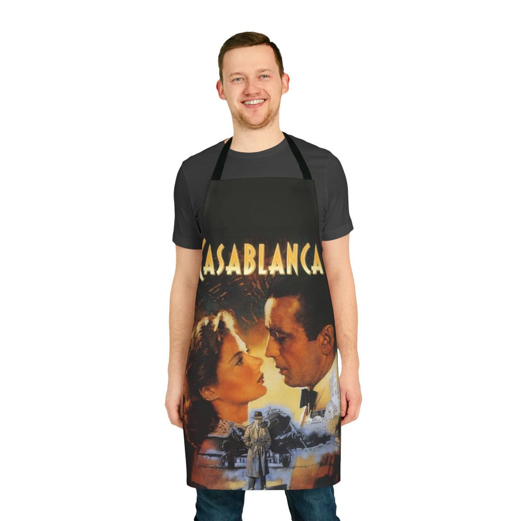 Casablanca movie-inspired vintage-style apron