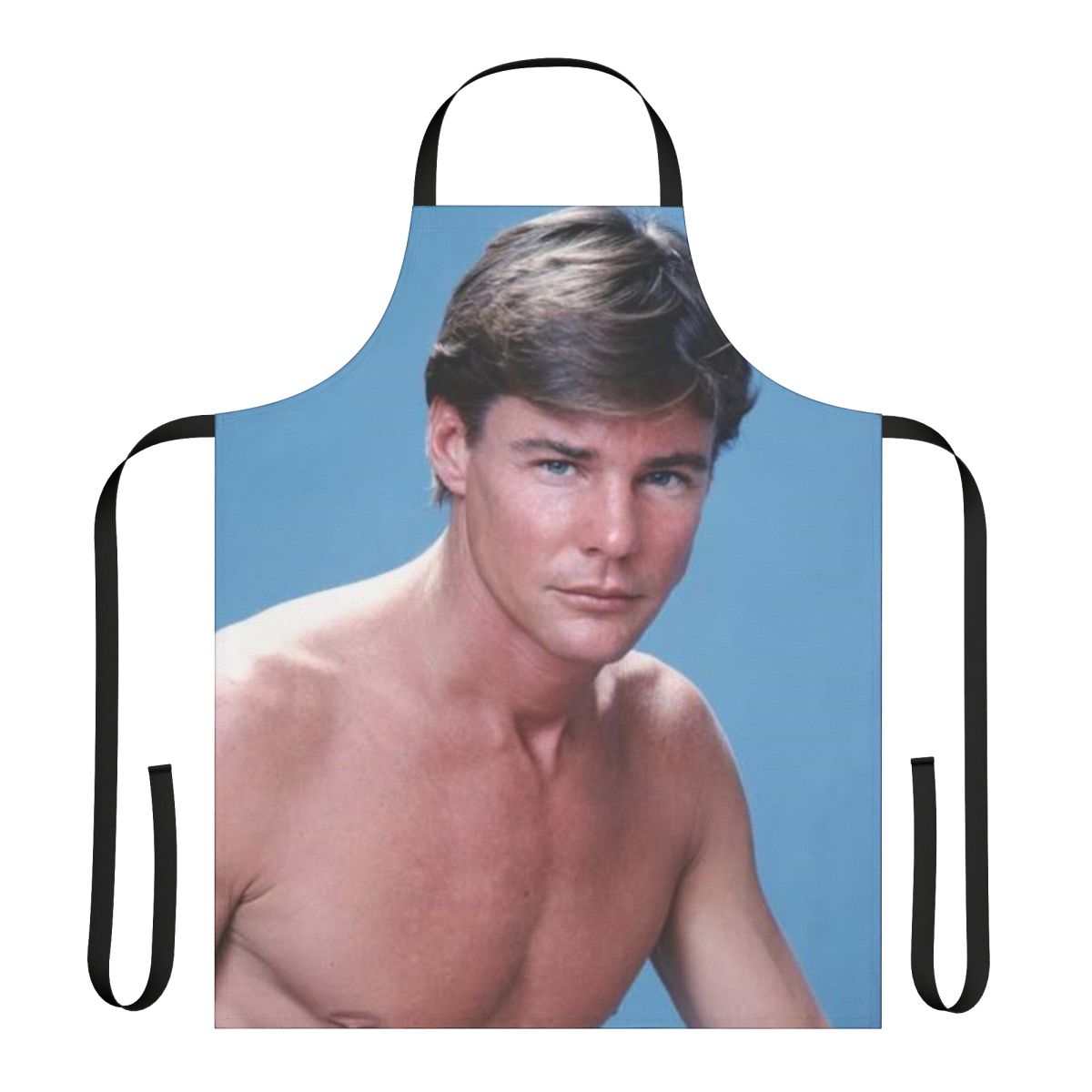 Retro apron with an image of iconic actor Jan Michael Vincent