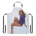 Vintage-style apron featuring the image of classic Hollywood actress Cheryl Ladd