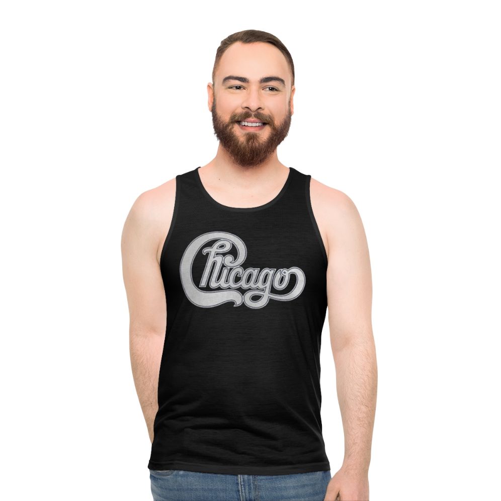 Vintage Chicago Music Band Unisex Tank Top