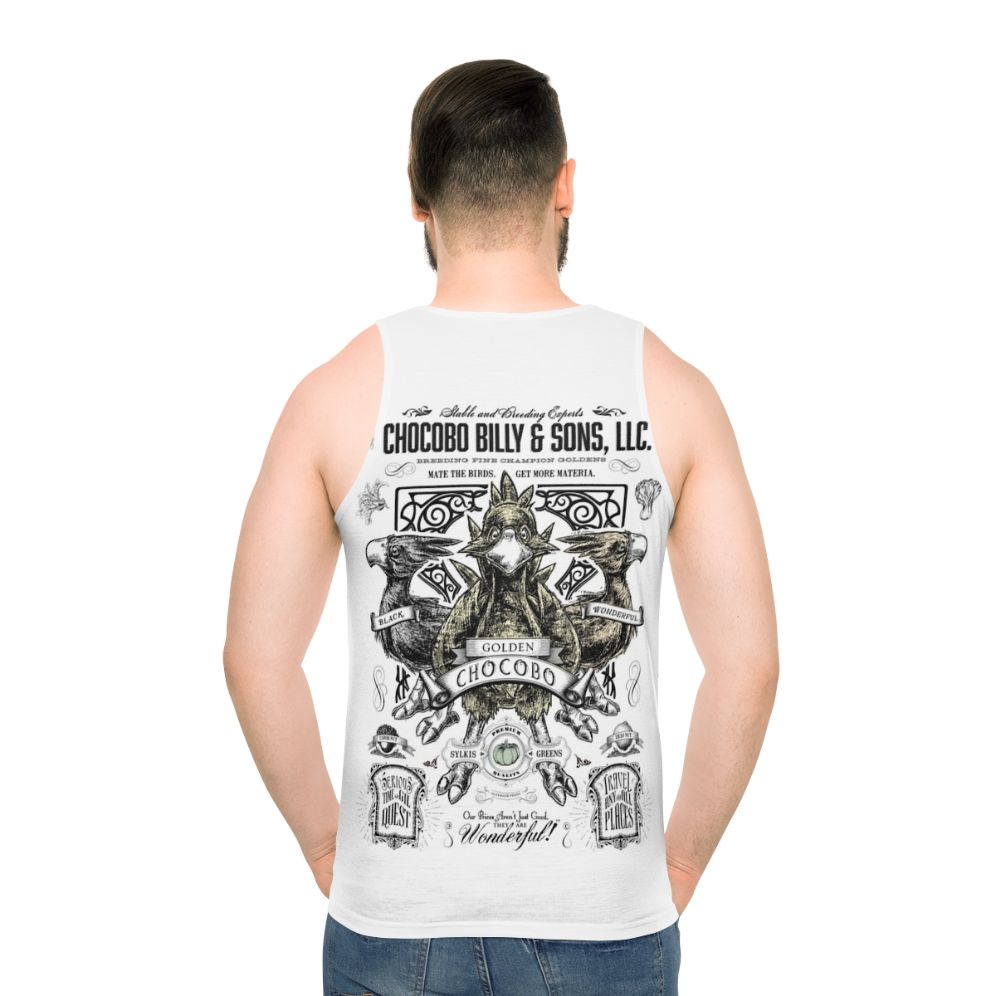 Vintage-style Chocobo unisex tank top