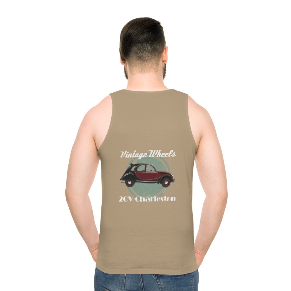 Vintage Citroën 2CV Charleston Unisex Tank Top