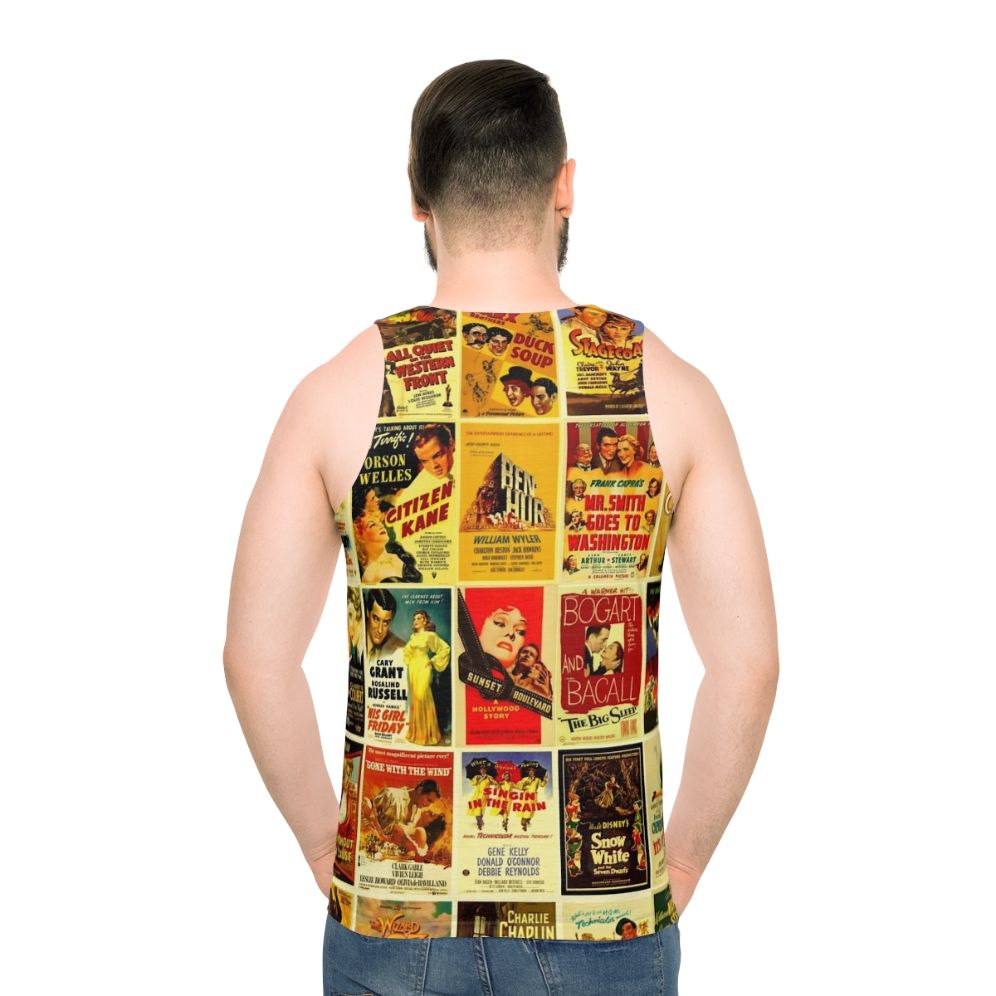 Vintage Classic Hollywood Movie Posters Unisex Tank Top