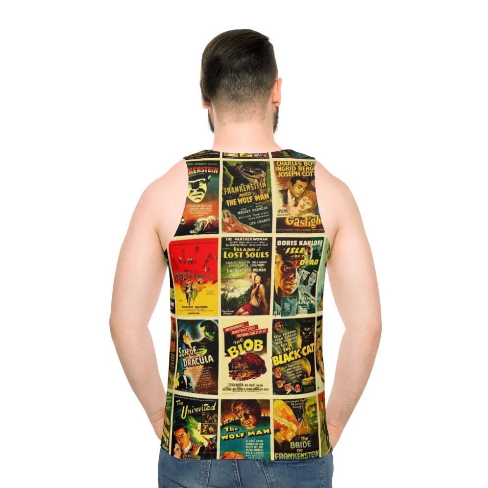 Vintage Classic Horror Monster Movie Posters Unisex Tank Top