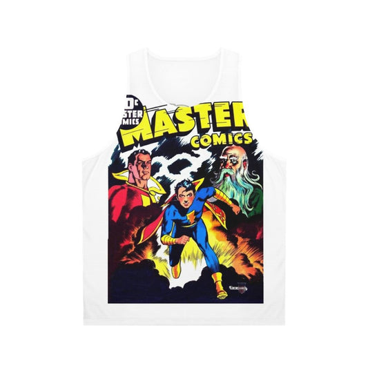 Vintage comic book unisex tank top