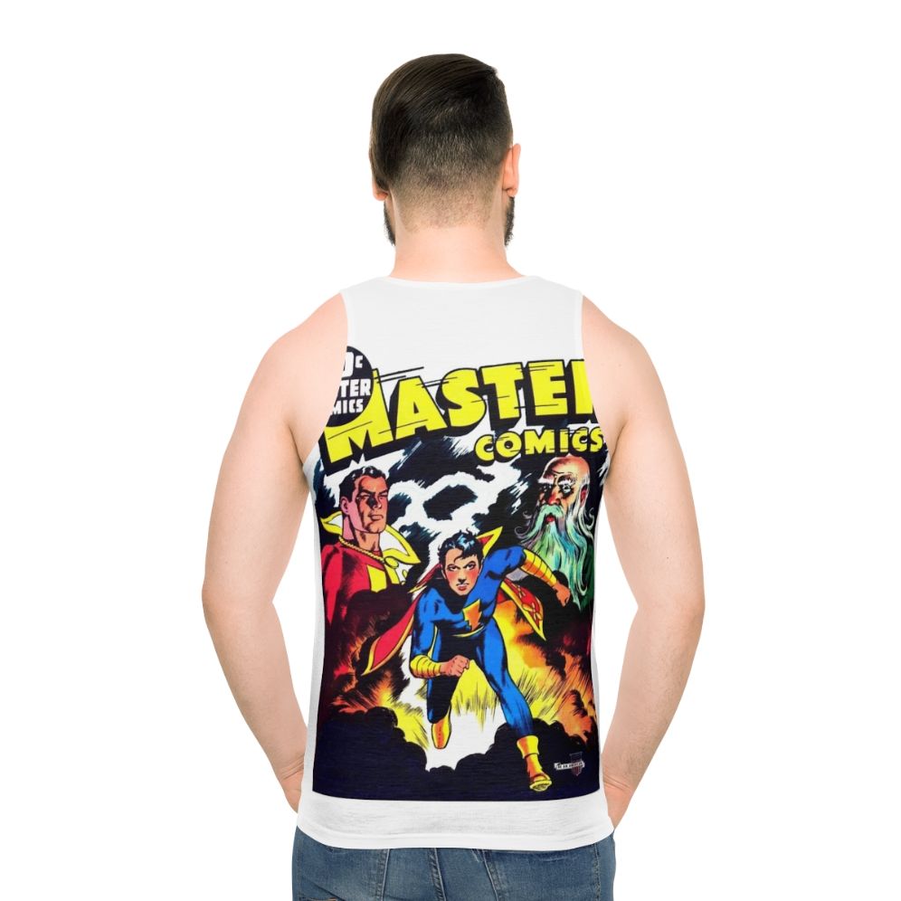 Vintage comic book unisex tank top