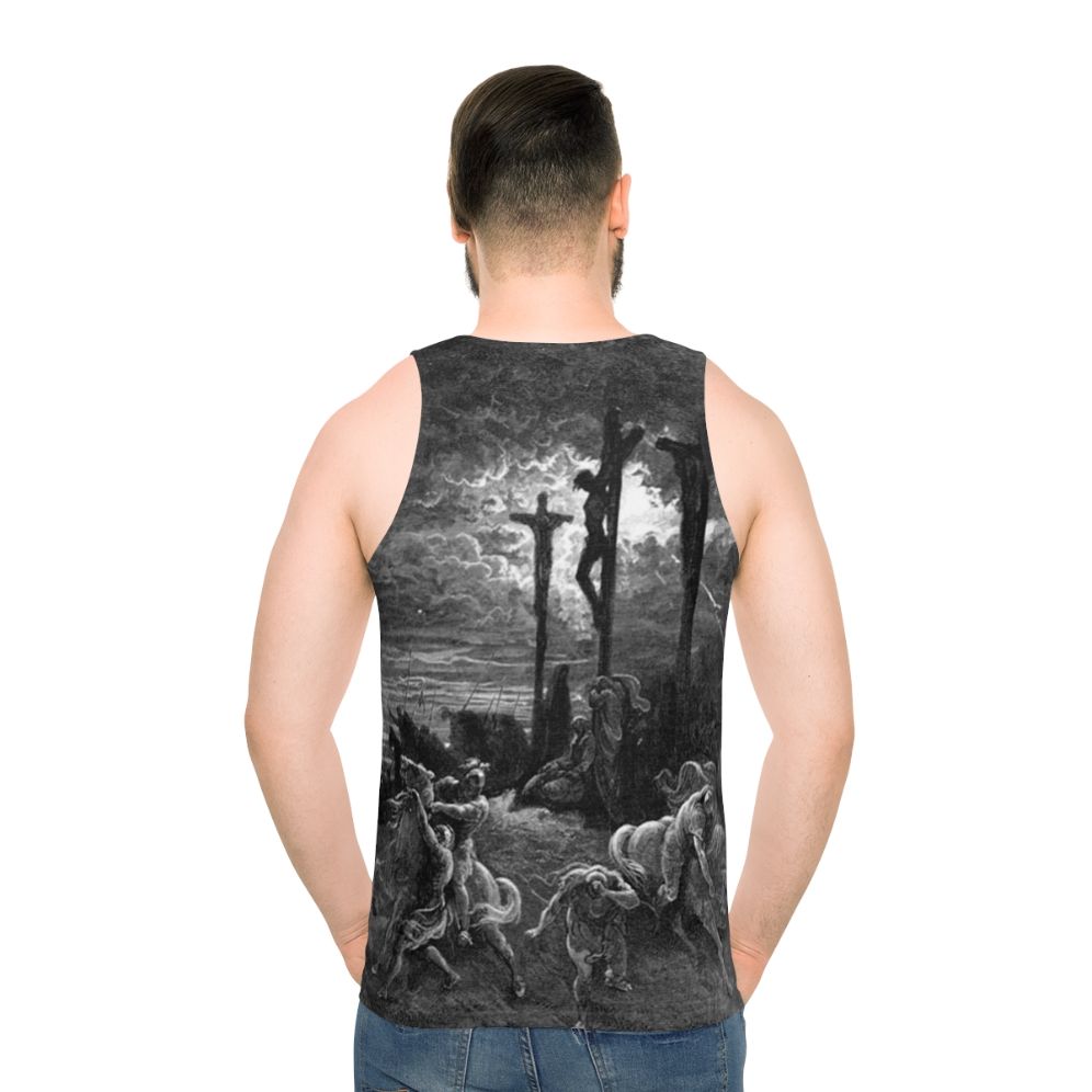 Vintage Crucifixion Darkness Unisex Tank Top