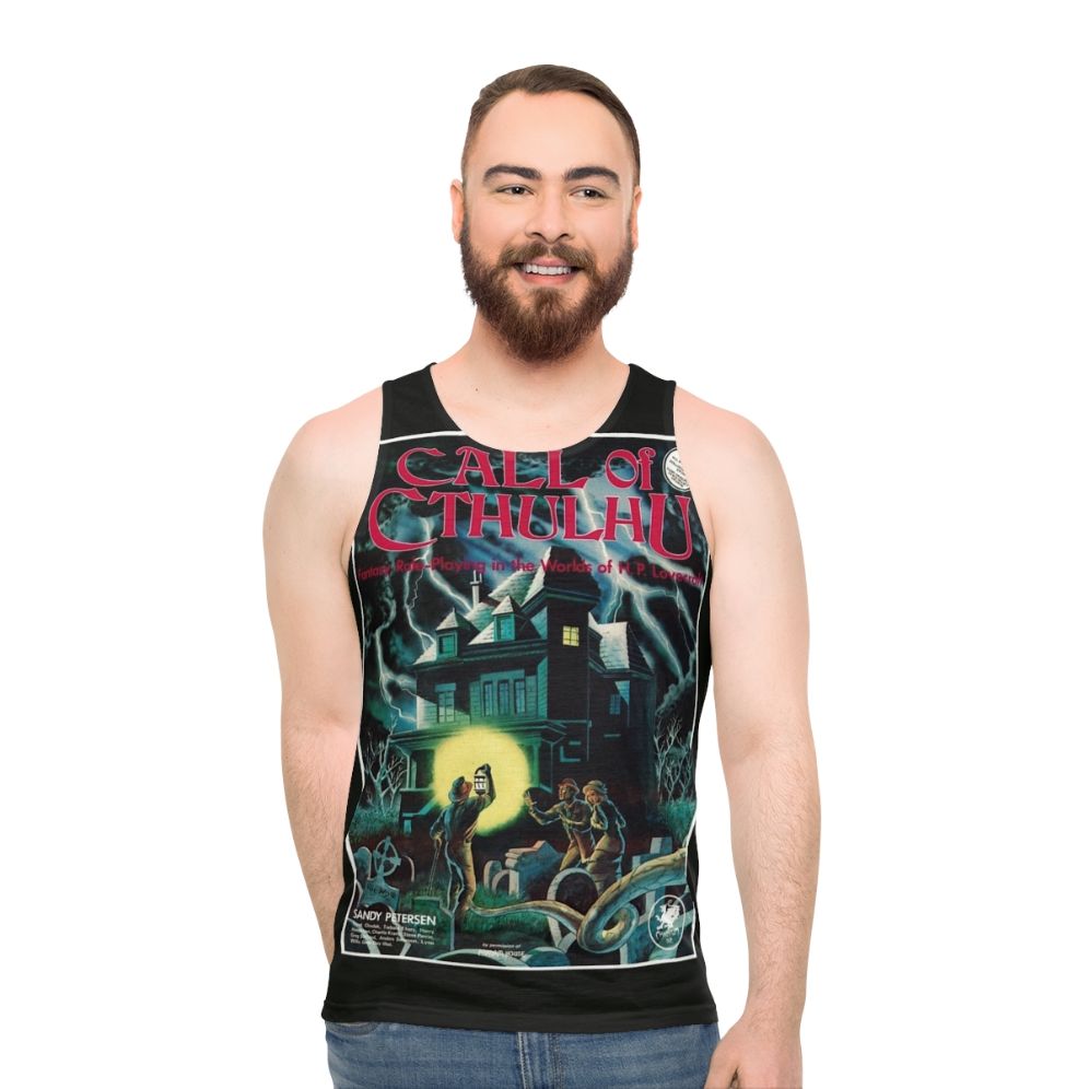 Vintage Cthulhu Call of Cthulhu Unisex Tank Top