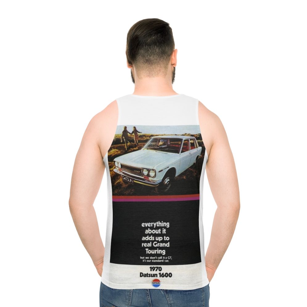 Vintage Datsun 1600 unisex tank top