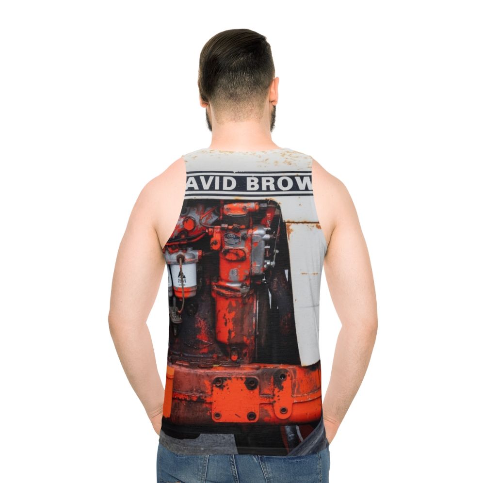 Vintage David Brown 885 tractor unisex tank top