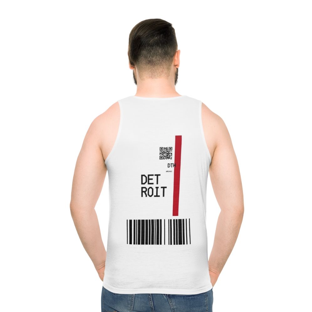 Vintage Detroit Unisex Pan Am Airline Tank Top
