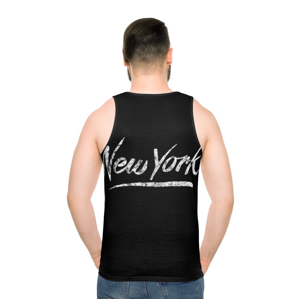 Vintage Distressed New York Over The Top Unisex Tank Top