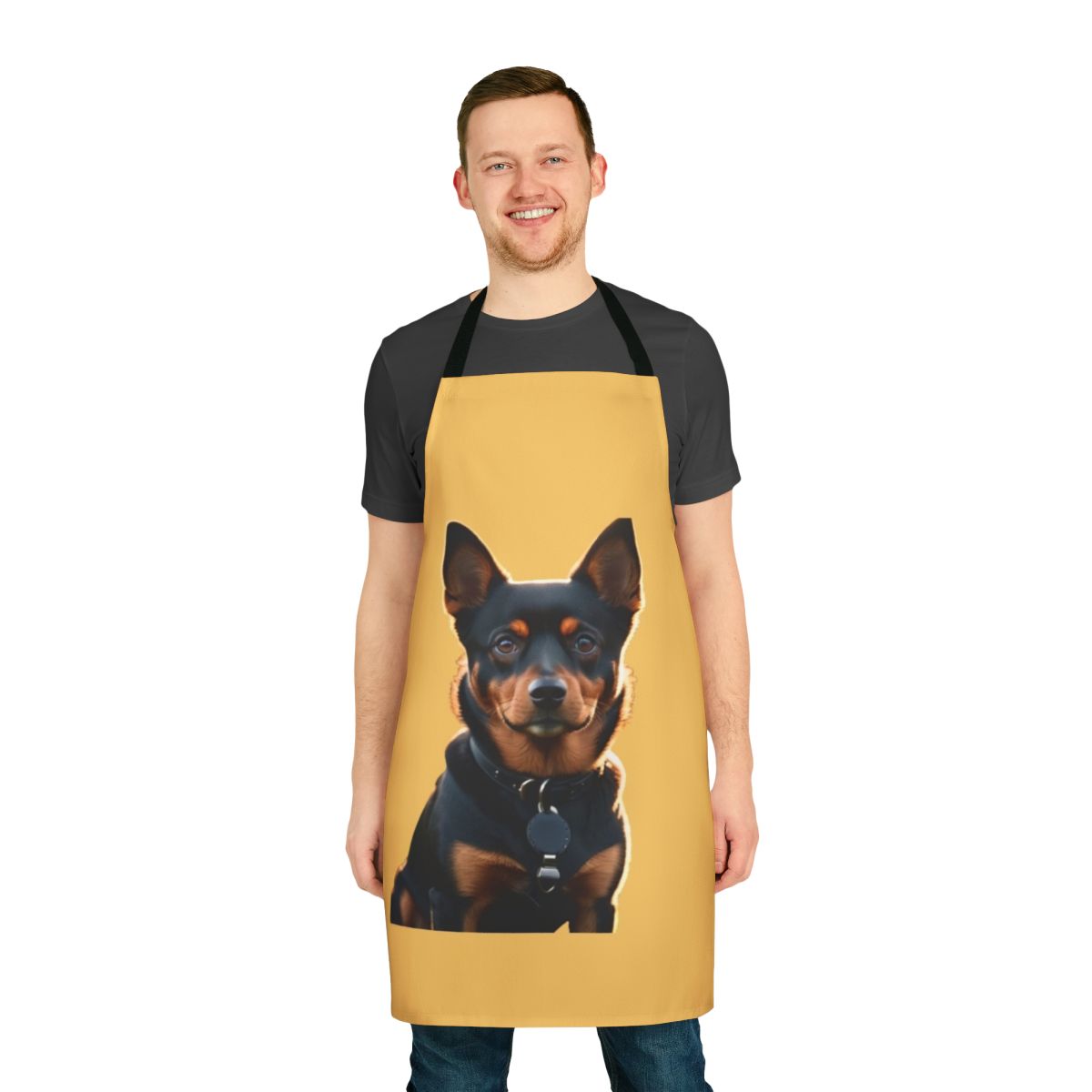 Lancashire Heeler Vintage Dog Stickers Apron