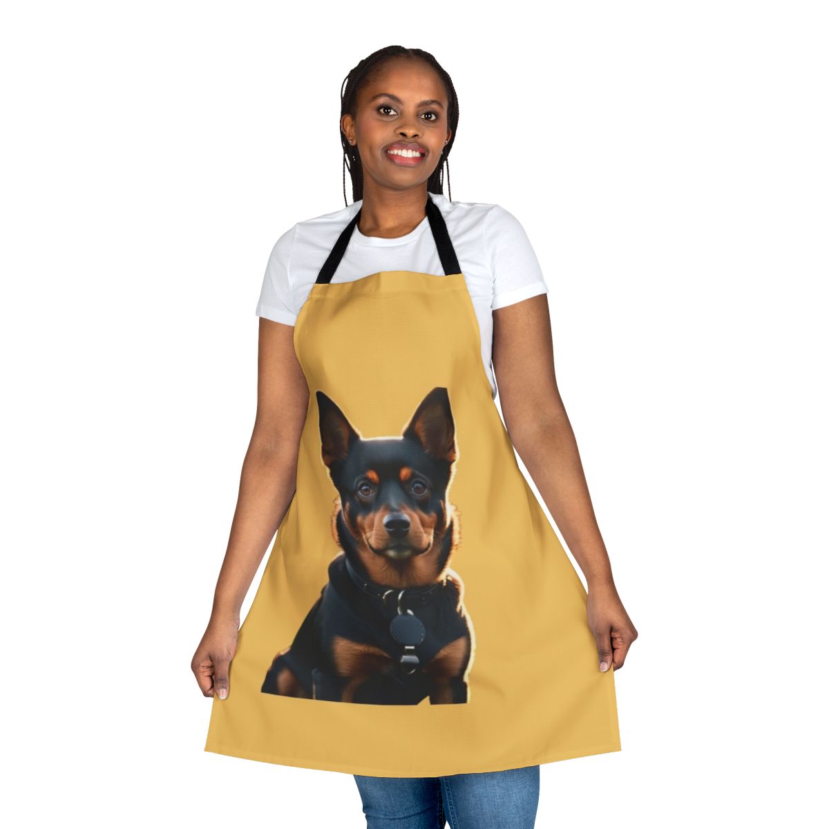 Lancashire Heeler Vintage Dog Stickers Apron