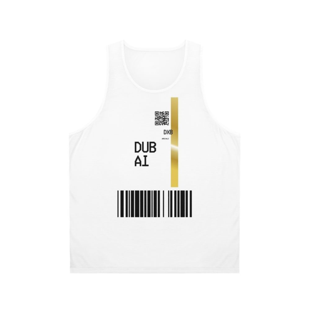 Vintage Dubai Unisex Tank Top