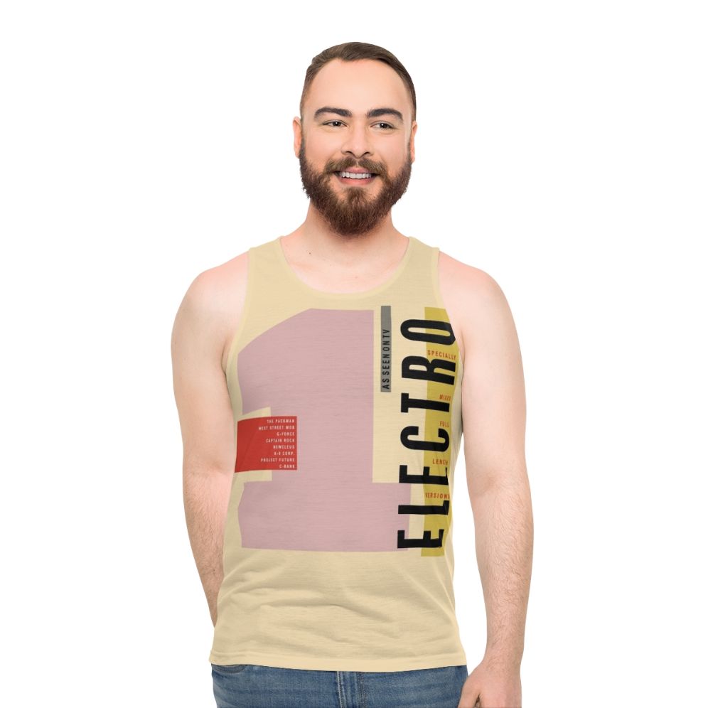 Vintage Electro 1 Old School Hip Hop Unisex Tank Top
