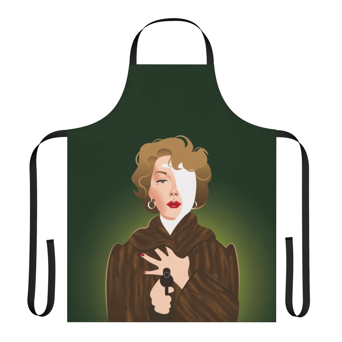 Debby Apron - Vintage film noir inspired kitchen accessory