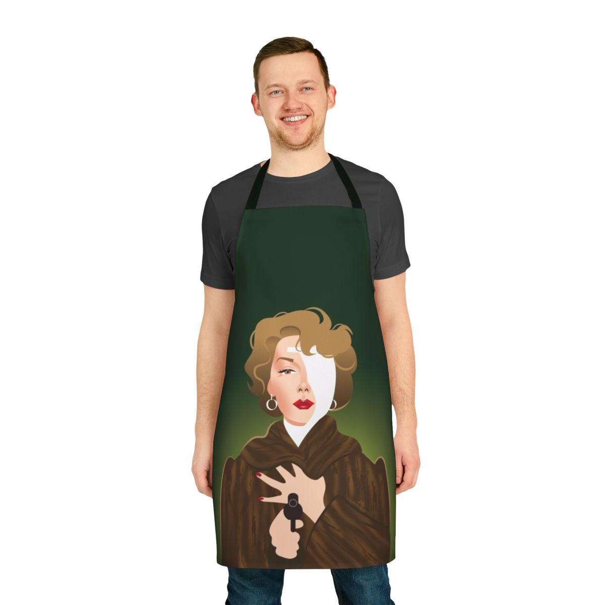 Debby Apron - Vintage film noir inspired kitchen accessory