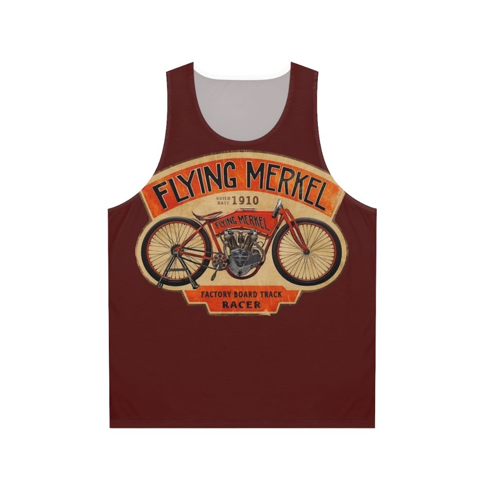 Vintage Flying Merkel Unisex Tank Top