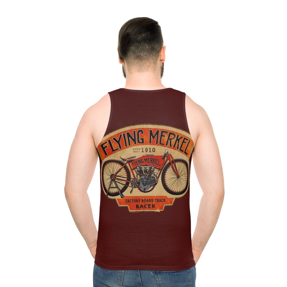 Vintage Flying Merkel Unisex Tank Top