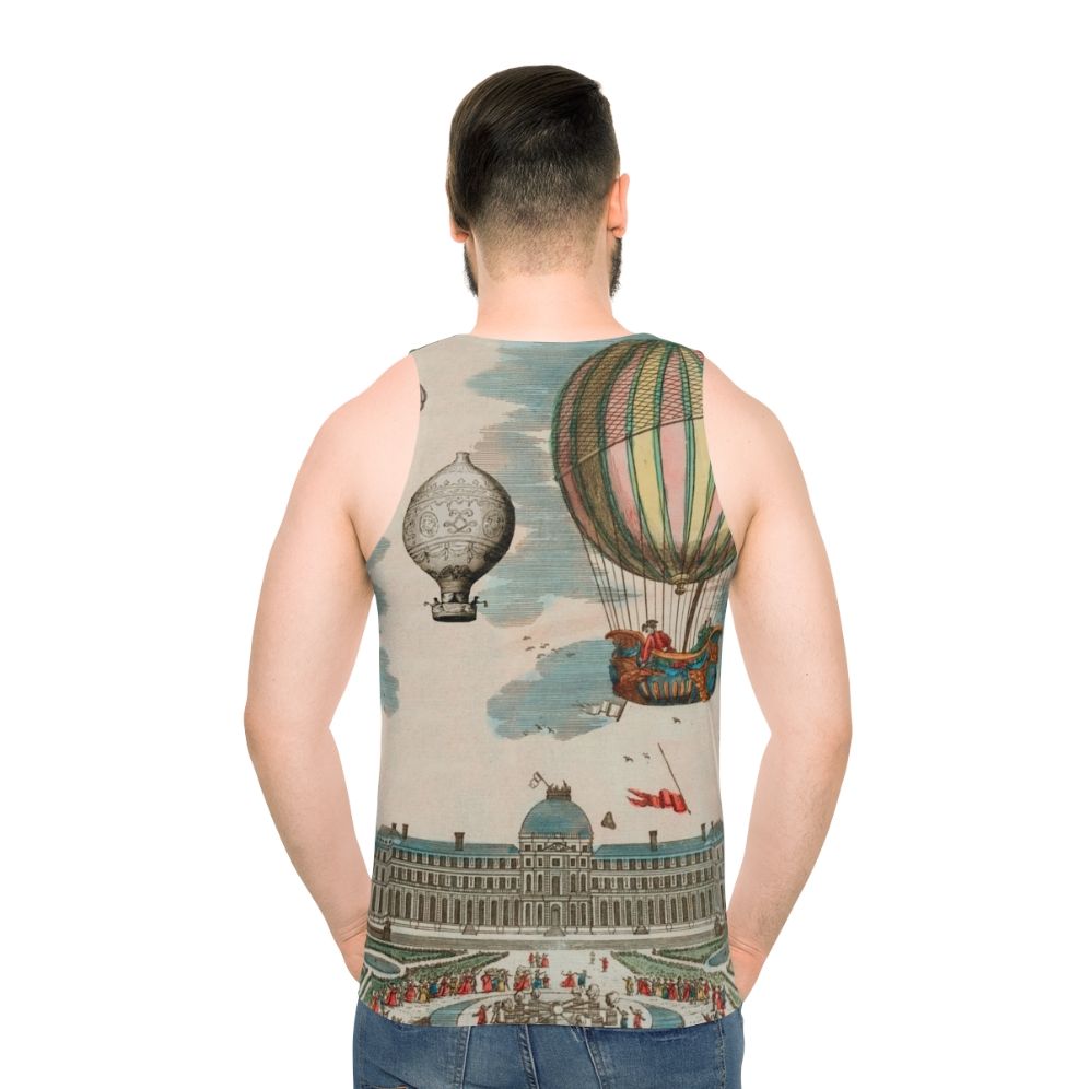 Vintage French Balloons Unisex Tank Top