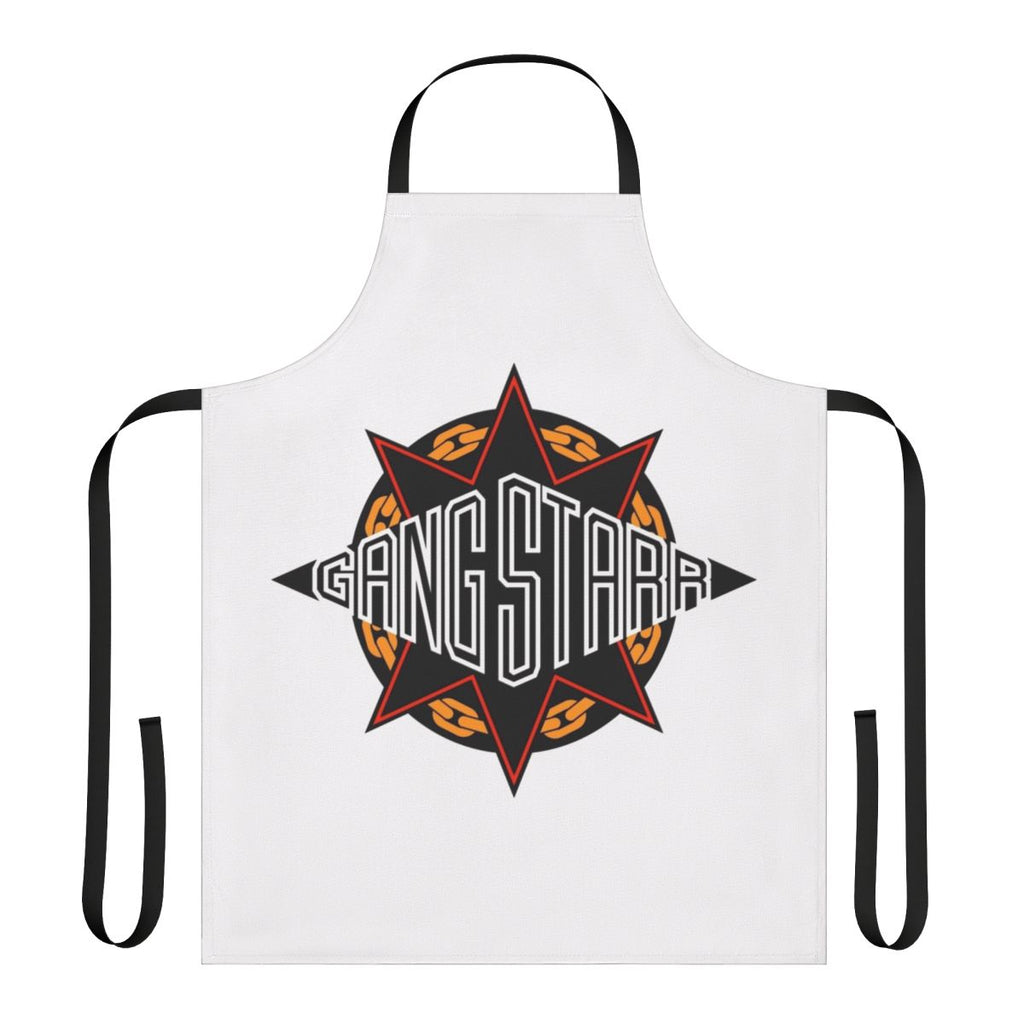 Vintage-style Gangstarr logo printed on a high-quality kitchen apron