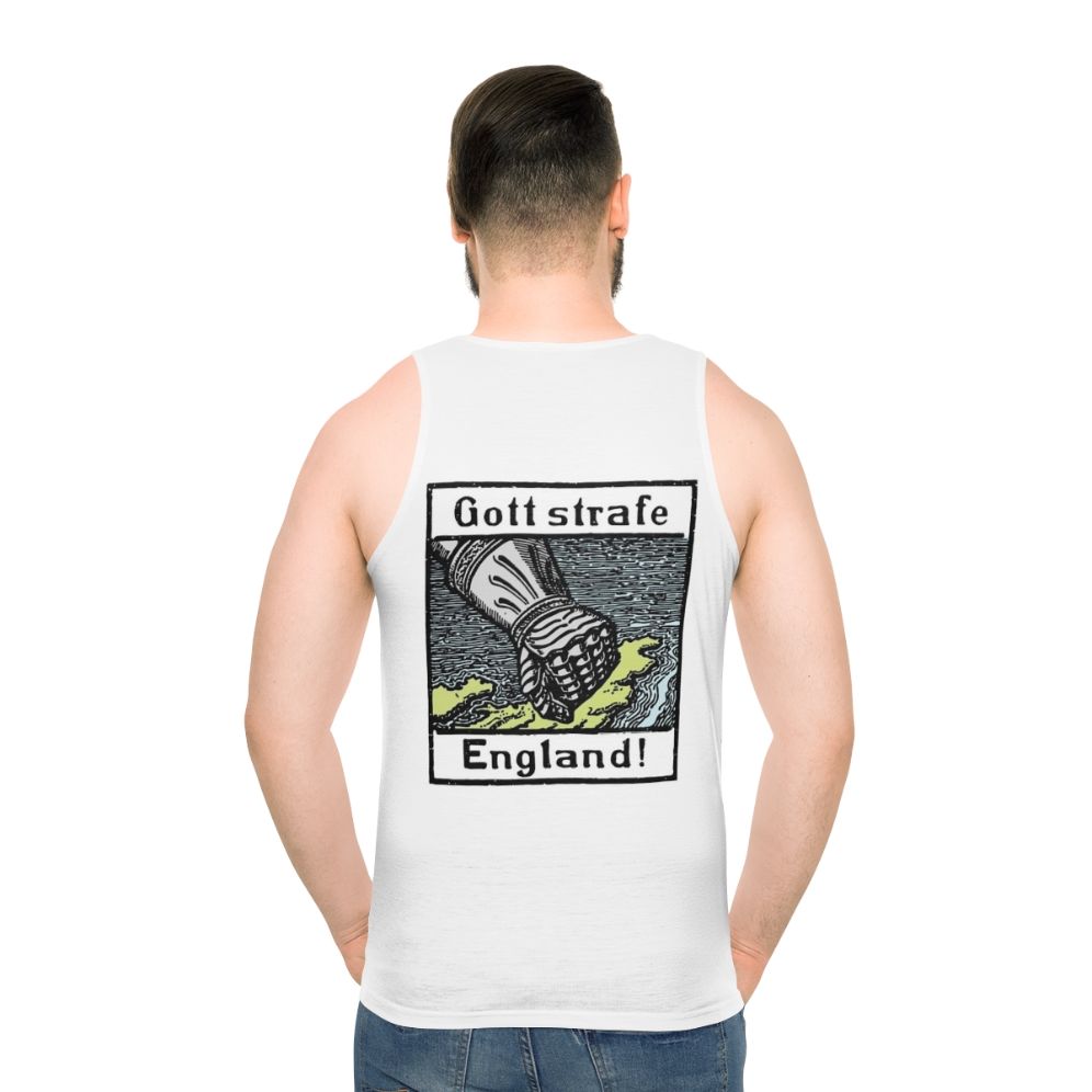 Vintage German nationalism unisex tank top