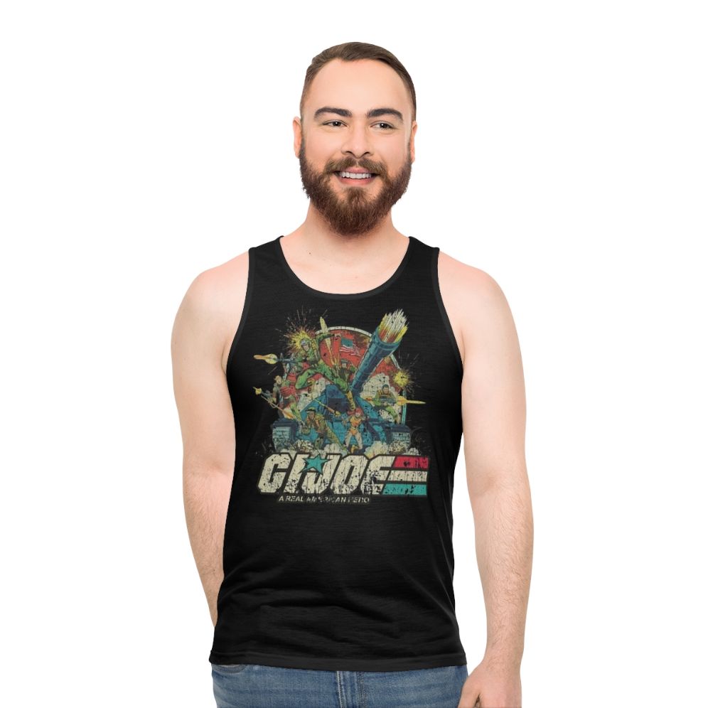 Vintage GI Joe Unisex Tank Top