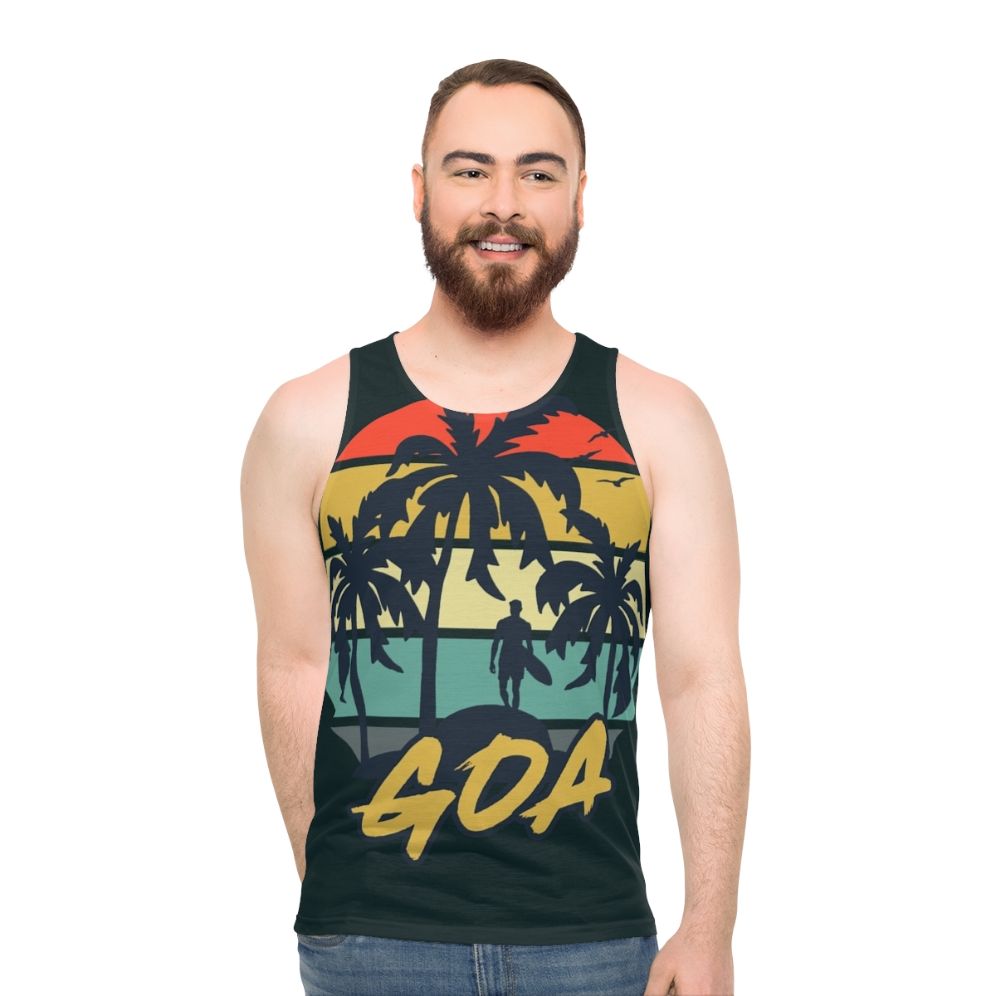 Vintage Goa Holiday Unisex Tank Top