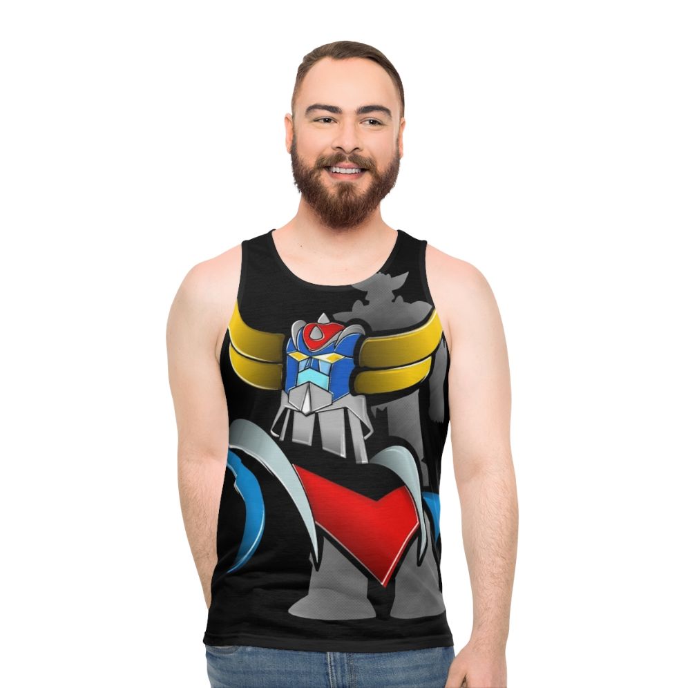 Vintage Goldorak Grendizer Anime Inspired Unisex Tank Top