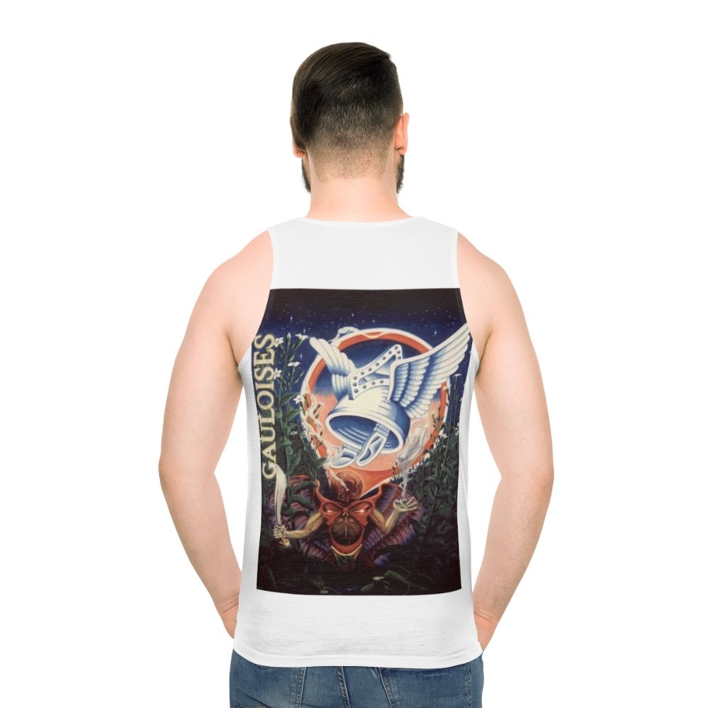 Vintage graffiti inspired unisex tank top