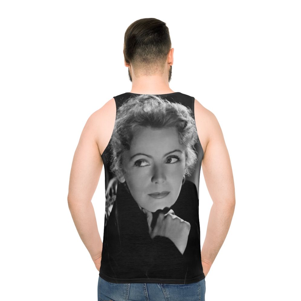 Vintage Greta Garbo Unisex Tank Top