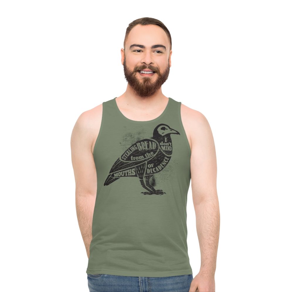 Vintage Grunge Pearl Jam Unisex Tank Top with Skull Design