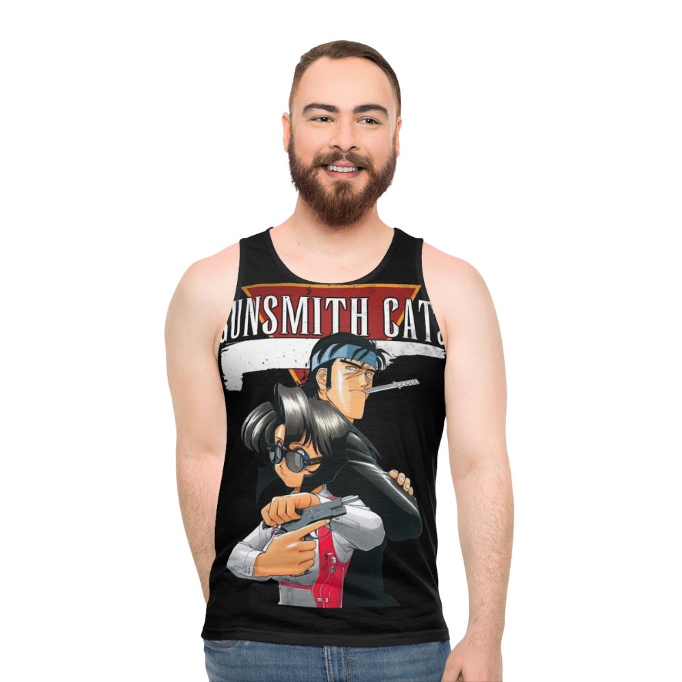 Vintage Gunsmith Cats Anime Tank Top