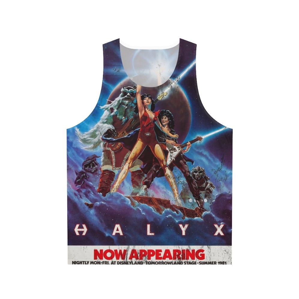 Vintage Halyx poster unisex tank top
