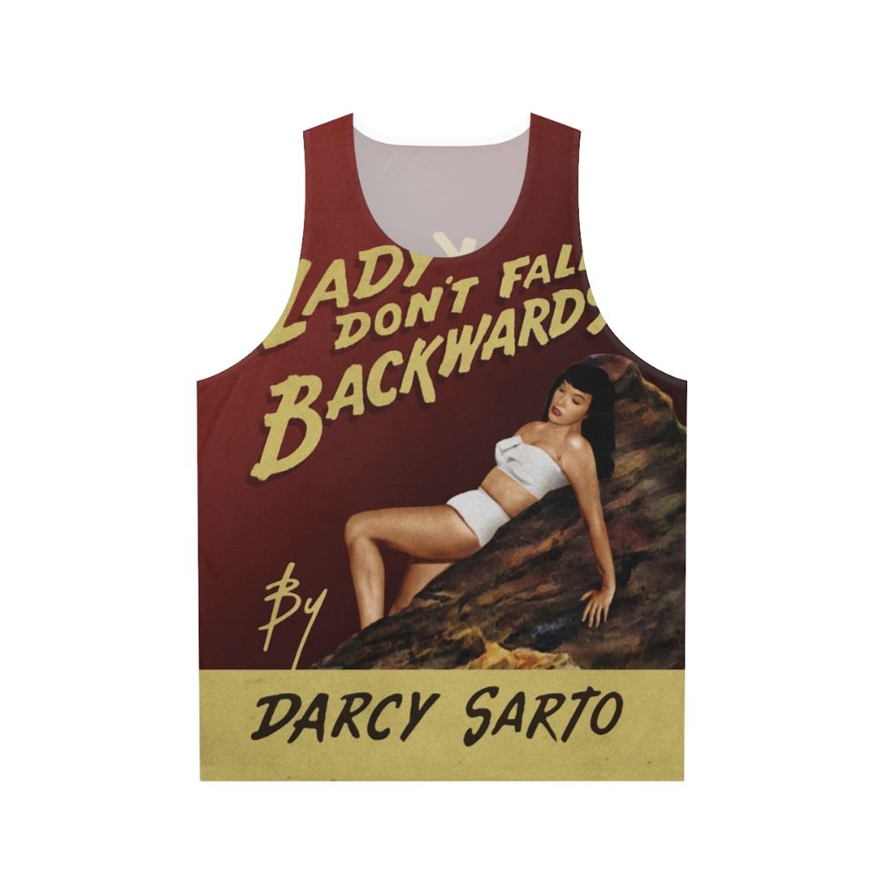 Vintage Hancocks Half Hour Lady Don't Fall Backwards Unisex Tank Top