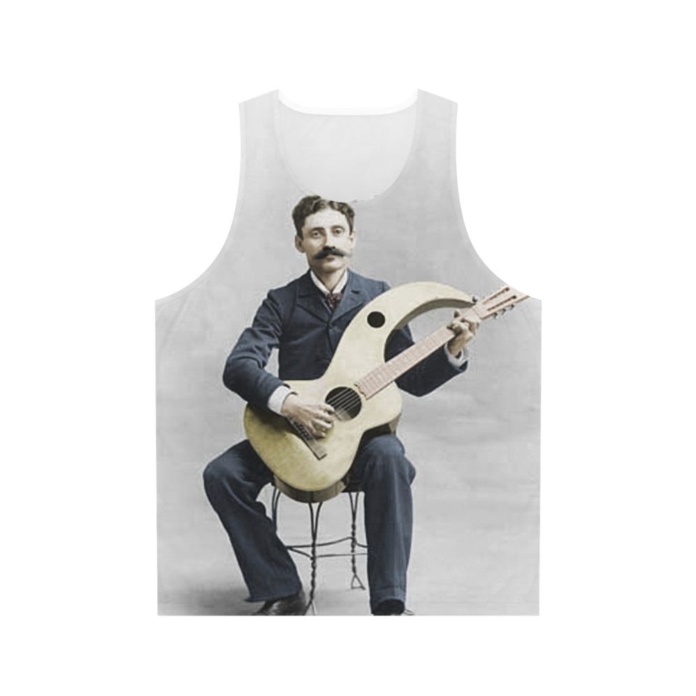 Vintage Harp Guitar Unisex Tank Top